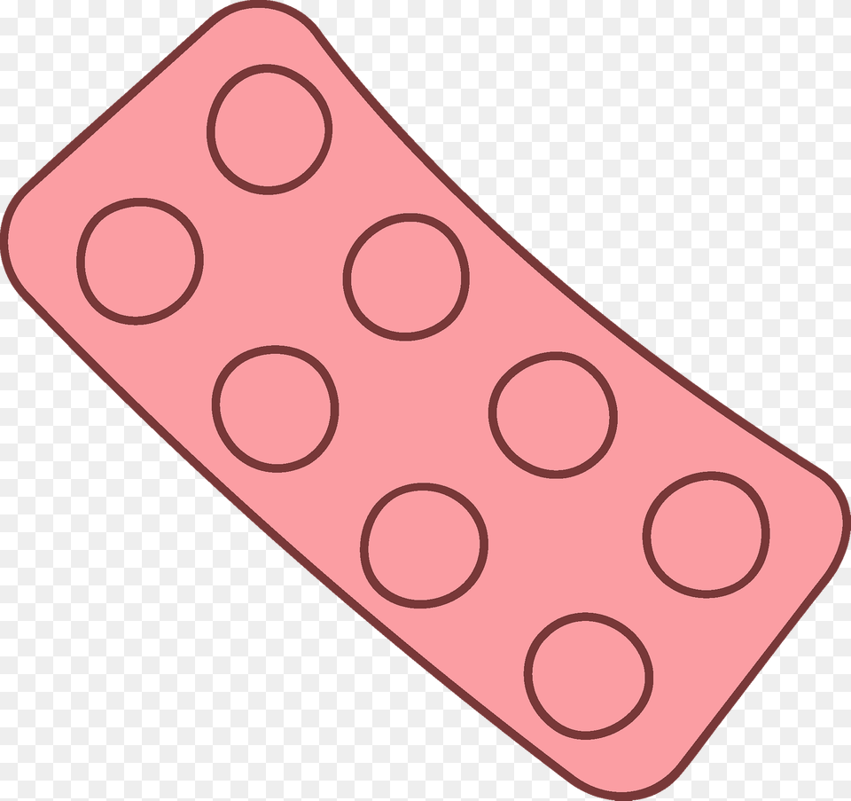 Blister Pack Of Pills Clipart, Disk Png