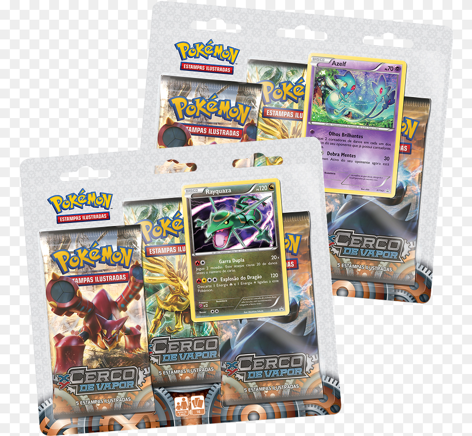 Blisters Triplos Card Pokemon Em Portugues Rayquaza Xy, Book, Comics, Publication, Person Free Png
