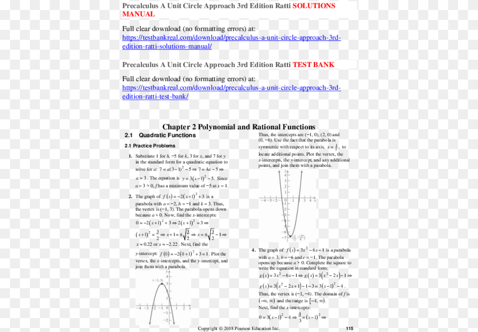 Blitzer Precalculus 3rd Edition, Chart, Plot, Measurements, Page Free Transparent Png