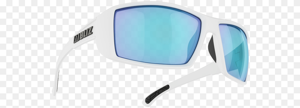 Bliz Drift Matt White Smoke W Blue Multi Lens Bliz Drift, Accessories, Glasses, Goggles, Sunglasses Free Png