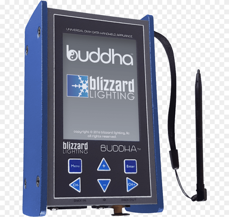 Blizzard Buddha Dmx Tester Blizzard Lighting Buddha Tft Touch Screen Dmx Cable, Computer Hardware, Electronics, Hardware, Monitor Png Image