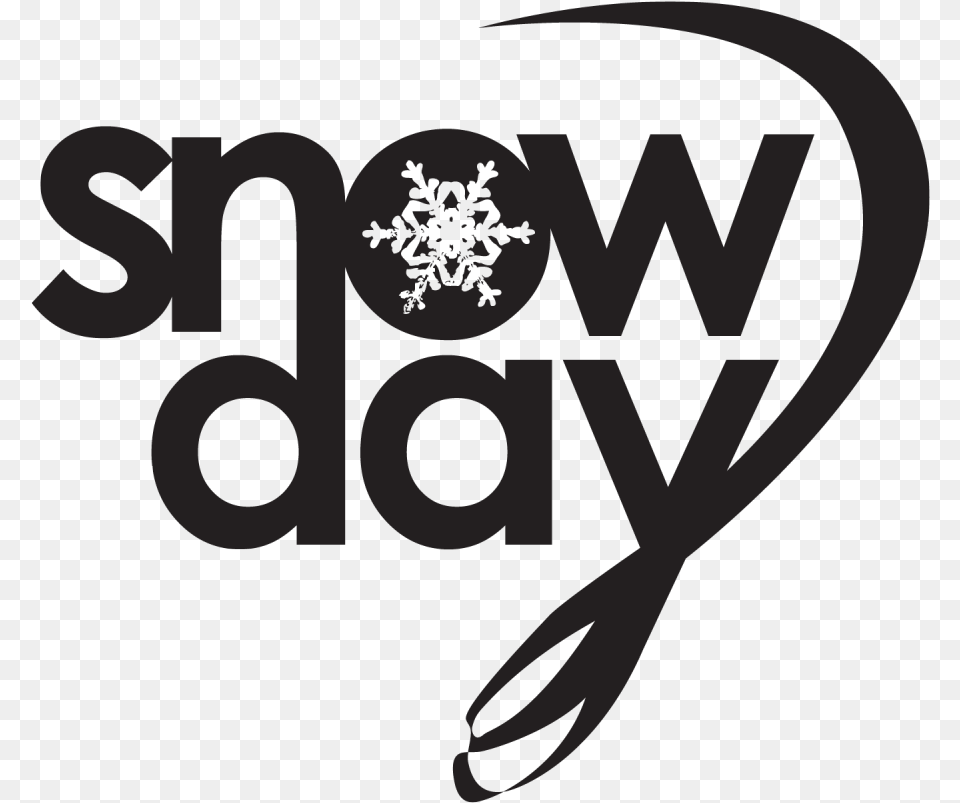 Blizzard Clipart Snow Day Snow Day Clipart Black And White, Outdoors, Text, Logo Png Image