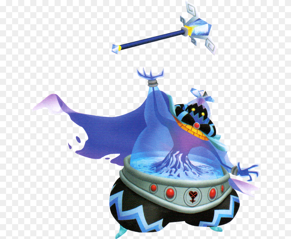 Blizzard Lord And Volcanic Kingdom Hearts 2 Blizzard Lord Png Image