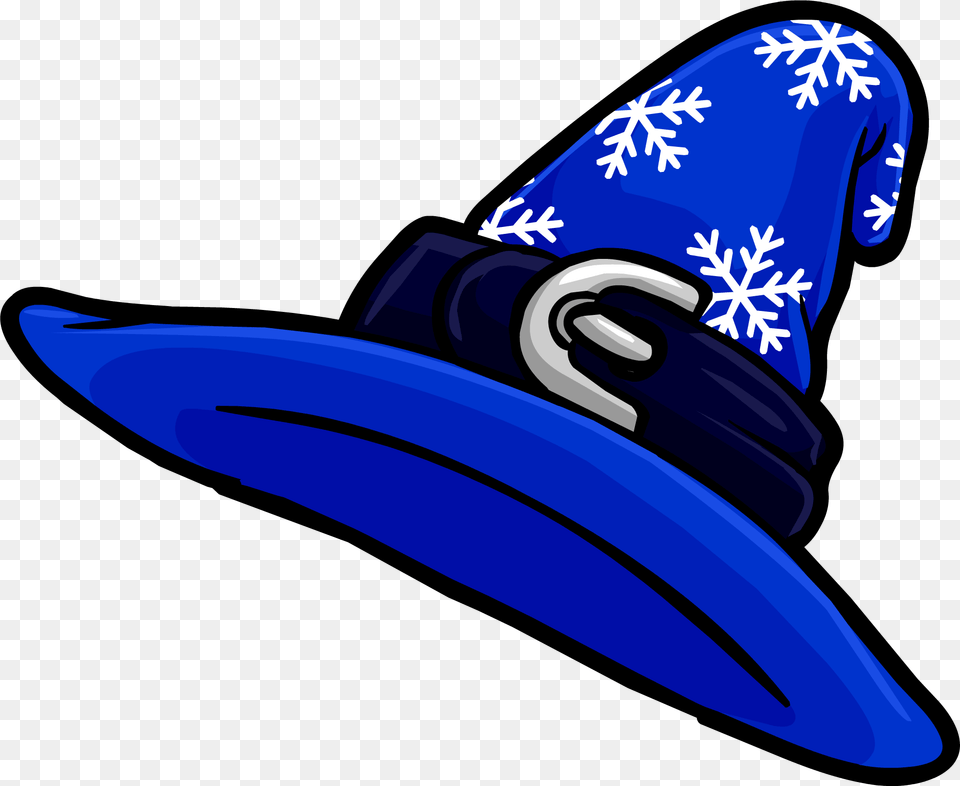 Blizzardwizardhat Club Penguin Wizard Hat, Clothing, Sun Hat, Animal, Fish Png Image