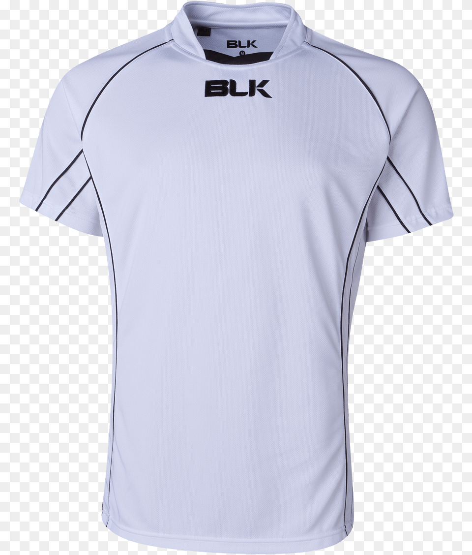 Blk White Icon Rugby Jersey Short Sleeve, Clothing, Shirt, T-shirt Png