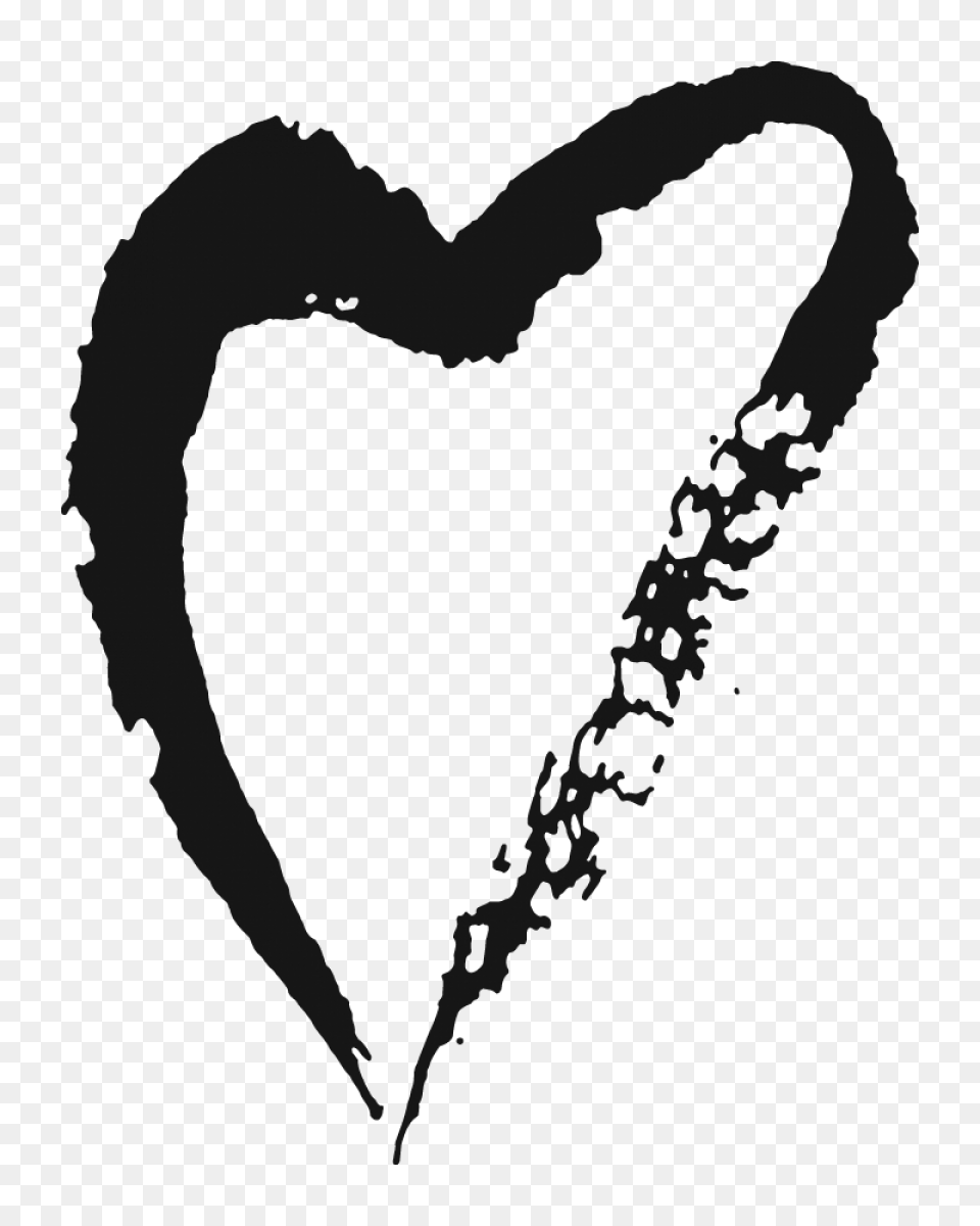 Blm, Heart, Stencil, Person Free Png Download