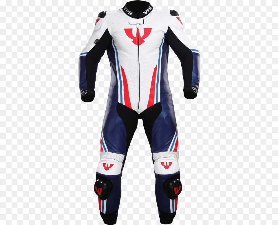 Blmodrerven Motorbike Leathers Red And Blue, Shirt, Clothing, Person, Man Png