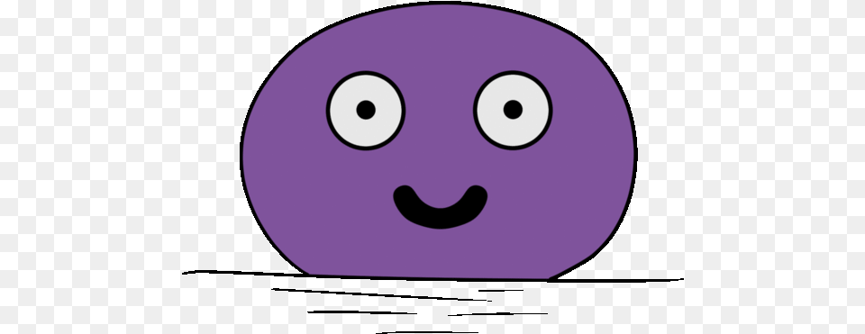 Blob By Jinxfantasyart Happy, Purple, Disk Free Png
