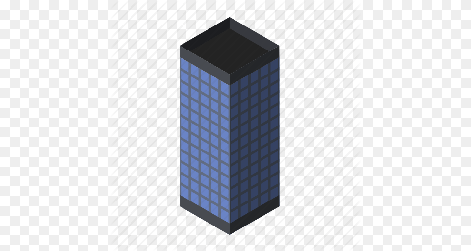 Block Building Business Center Glass Office Skyscraper Icon, City, Urban, Architecture, High Rise Png Image