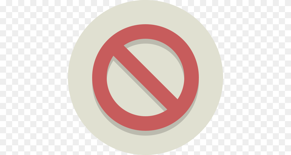 Block Denied No No Symbol Stop Universal No Icon, Sign, Road Sign, Disk Png Image