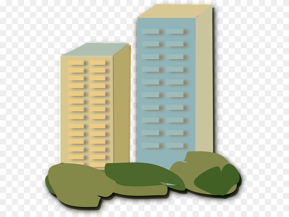 Block Of Flats Clipart, Architecture, Building, City, Condo Png Image