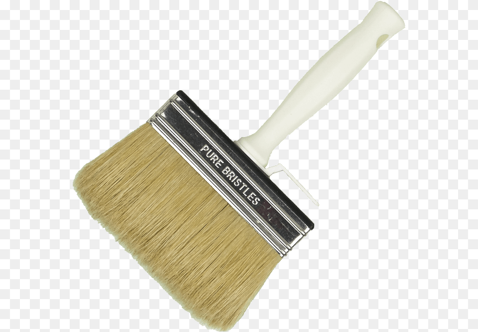 Block Paint Brush With White Bristles Makeup Brushes, Device, Tool Free Png Download