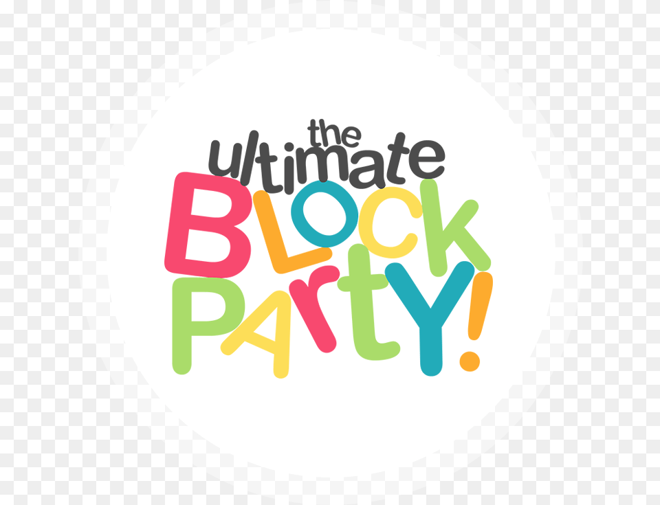 Block Party, Logo, Text, Disk Free Png
