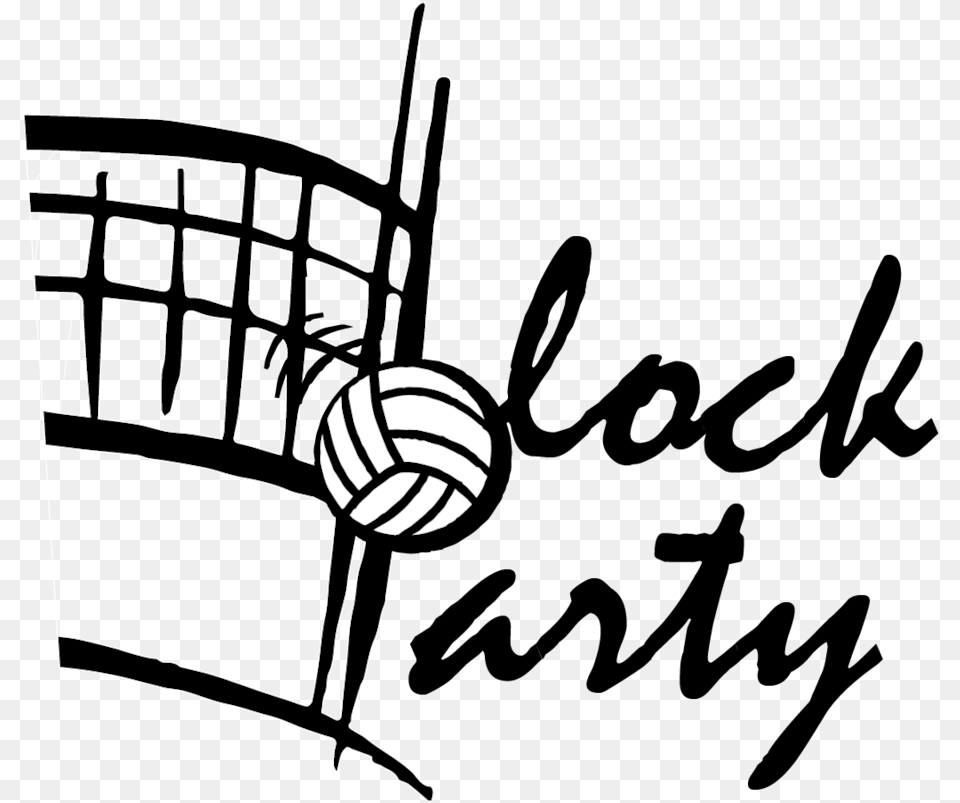 Block Party Logo, Stencil Free Png