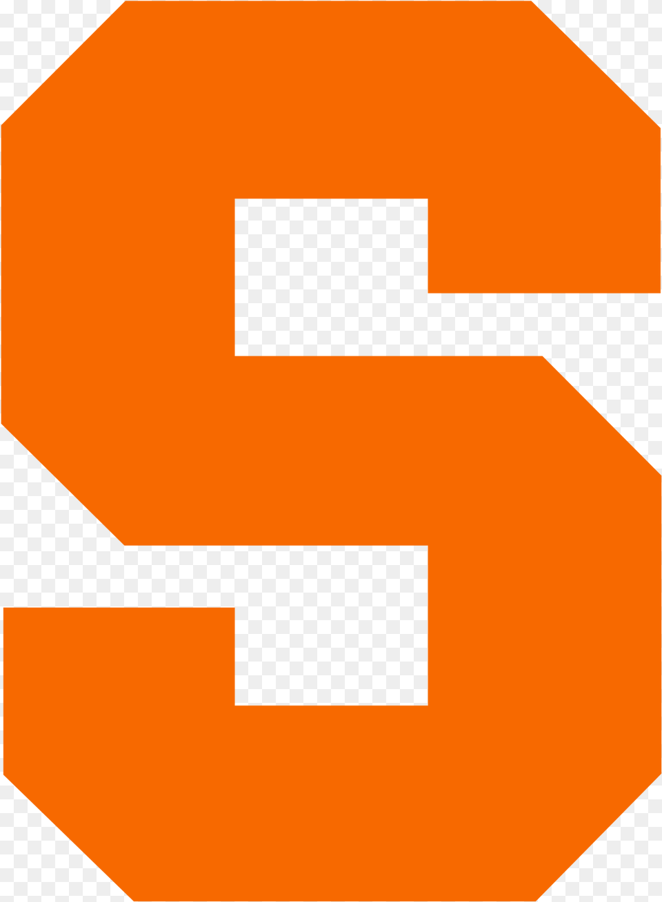 Block S Logo Syracuse University Logo, Sign, Symbol, Road Sign, Text Free Transparent Png