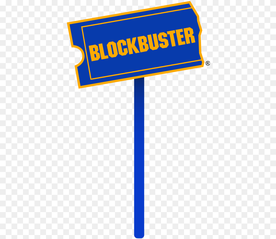 Blockbuster Captain Marvel Blockbuster Video, Sign, Symbol, Road Sign, Bus Stop Png Image