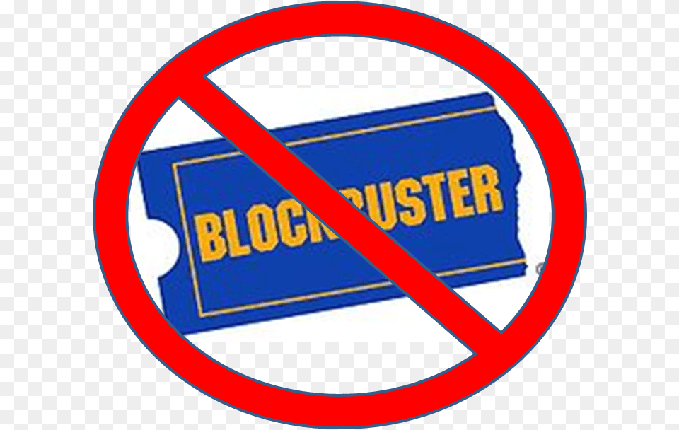 Blockbuster Memories Blockbuster Netflix, Sign, Symbol, Text Free Transparent Png
