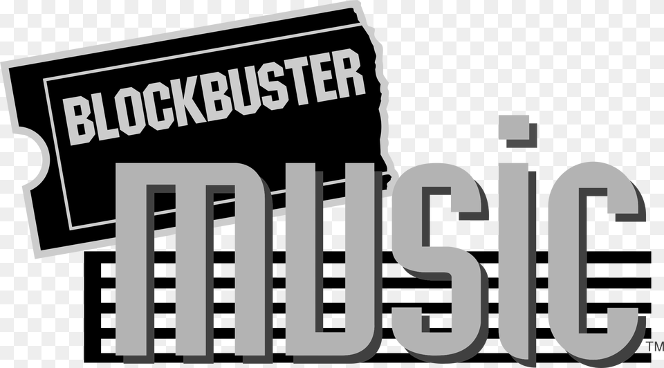 Blockbuster Music Logo Transparent 10 Back Wall Vinyl Pop Up Outdoor Event Display Canopy, Text, Scoreboard Free Png Download