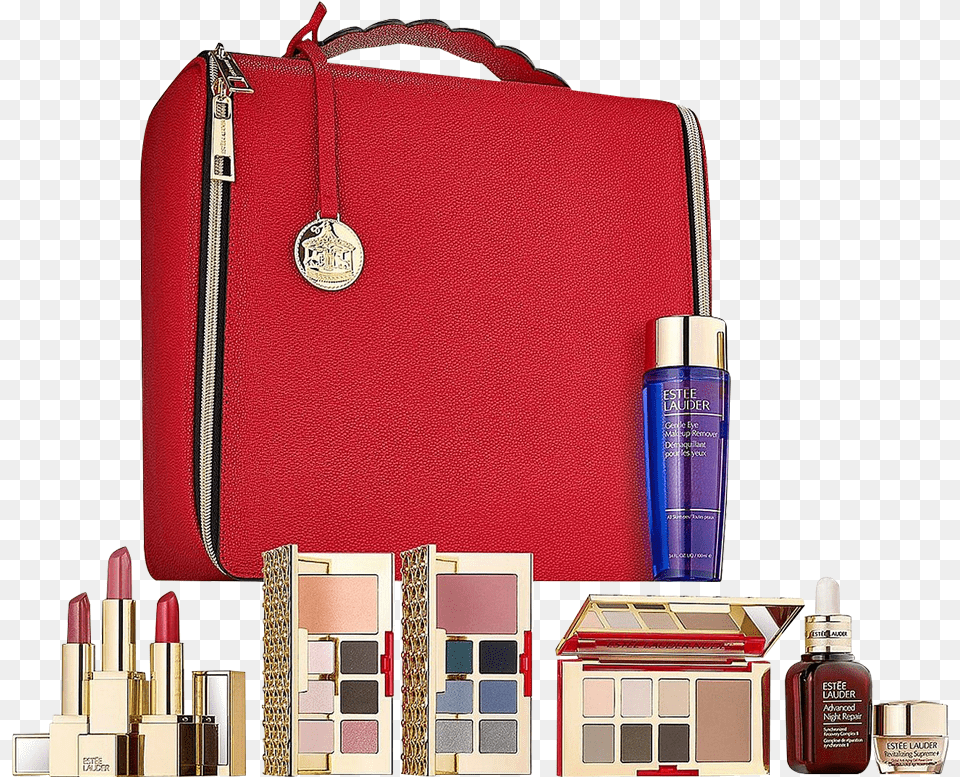 Blockbuster Set Estee Lauder 2018, Cosmetics, Lipstick, Accessories, Bag Png Image
