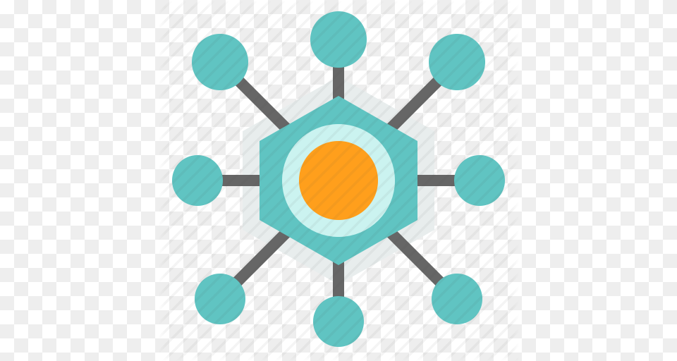 Blockchain Centralized Data Network Technology Icon, Weapon, Lighting, Pattern Free Png