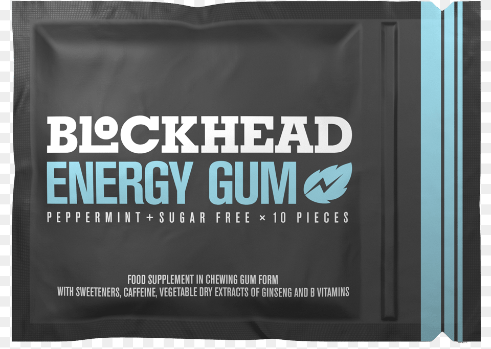 Blockhead Energy Gum Paper, Advertisement, Poster, Book, Publication Png