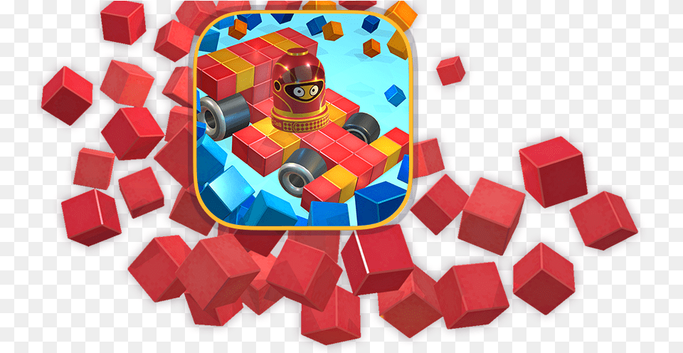 Blocks Racing Fictional Character Free Png Download