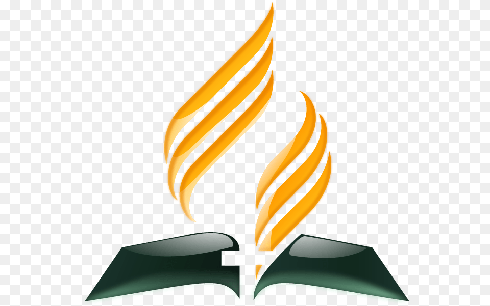 Blog El Mundo Adventista Logo Adventista Sda Logo Logo Gmahk, Fire, Flame, Book, Publication Free Transparent Png