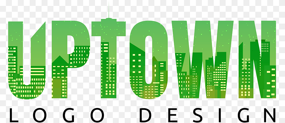 Blog For Uptown Logo Design Uptown Logo, Green, Text Png Image