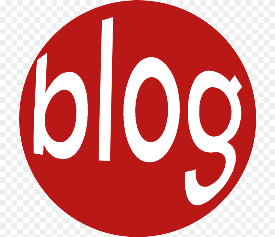 Blog Icon Blog Red, Sign, Symbol, Disk, Logo Free Png