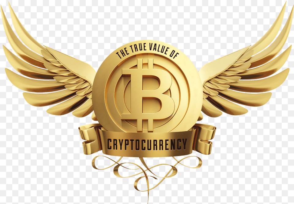 Blog Image Bitcoin Wing, Badge, Emblem, Gold, Logo Free Png Download