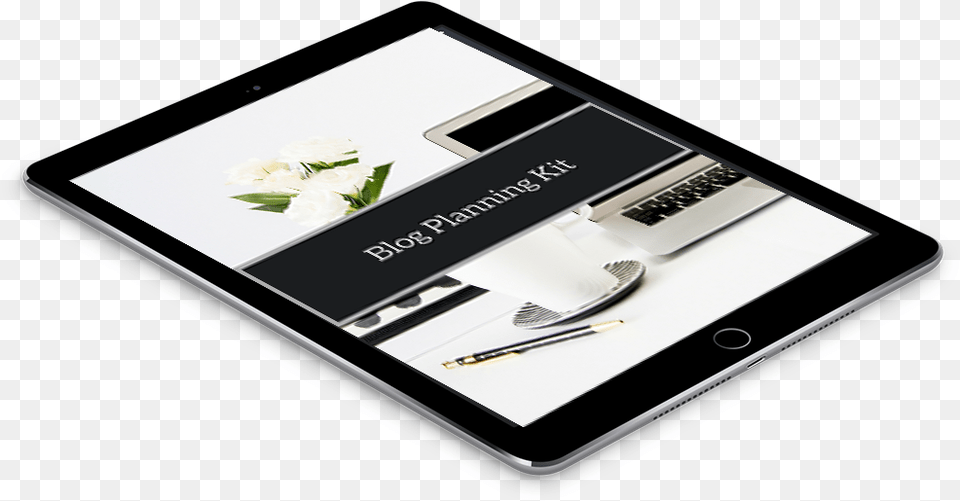 Blog Planning Kit Ipad Mockup Download Bowie Knife, Computer, Electronics, Phone, Mobile Phone Free Png