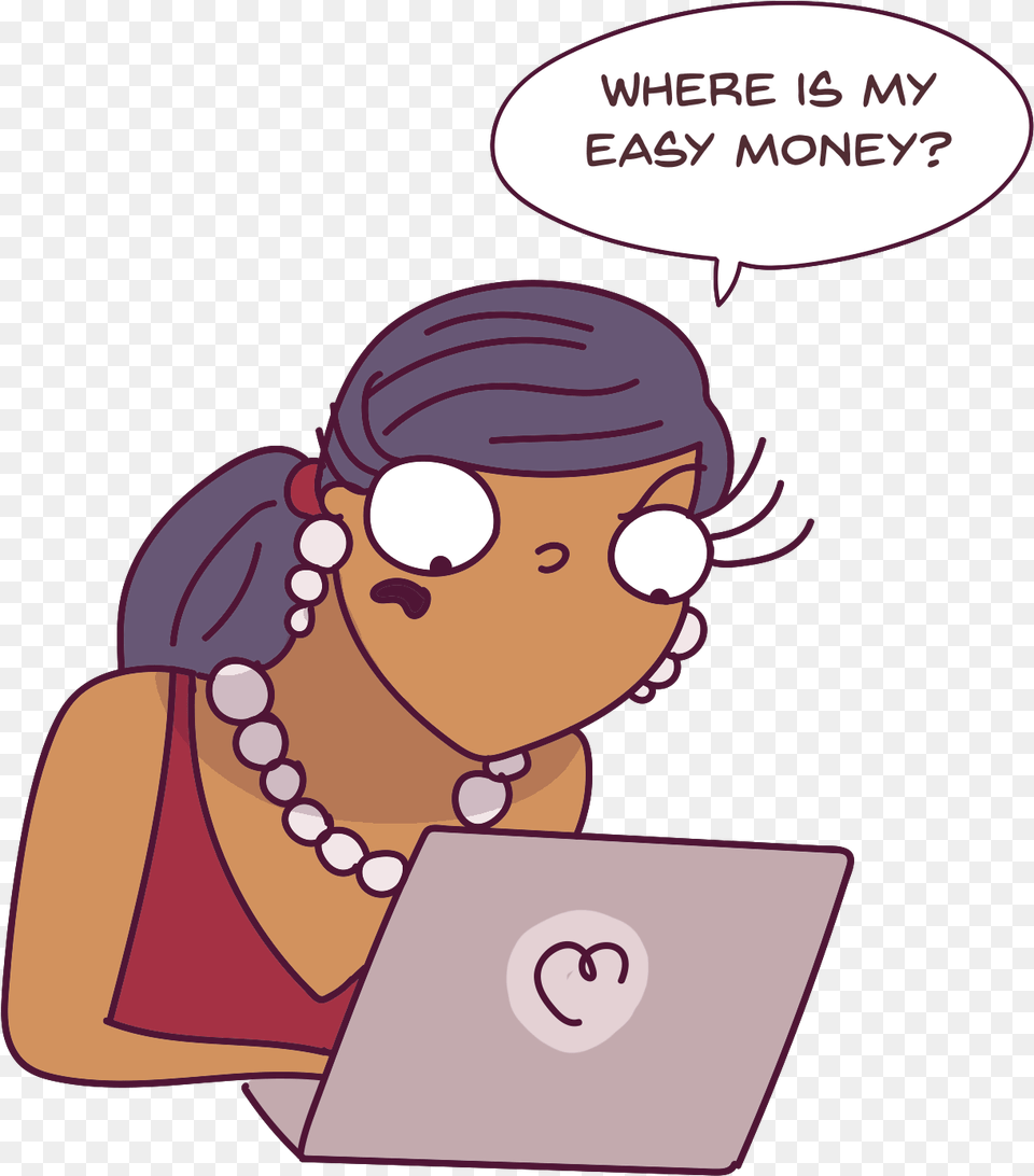 Blogging Isn T A Get Rich Quick Kind Of Scheme Cartoon, Publication, Book, Comics, Pc Free Png Download