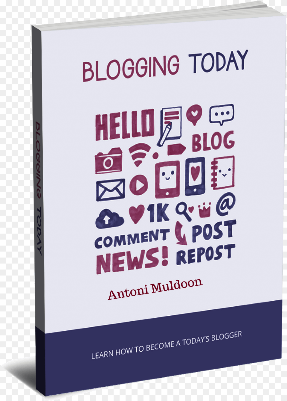 Blogging Today Private Label Rights, Advertisement, Book, Poster, Publication Free Png Download