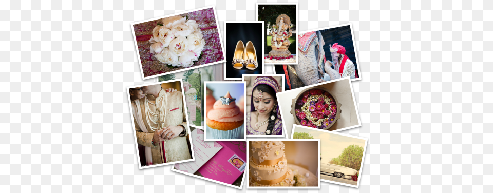 Blogs By Hamaraevent On Wedding All Occassions Party Indian Wedding Photo Collage, Icing, Food, People, Dessert Free Png Download