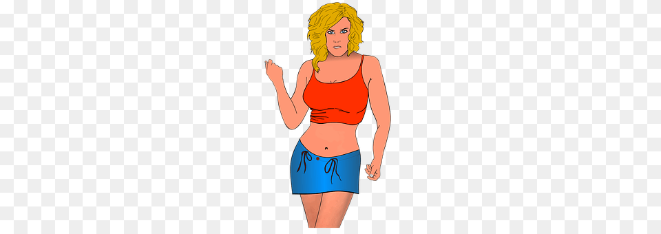 Blond Adult, Skirt, Person, Woman Free Png