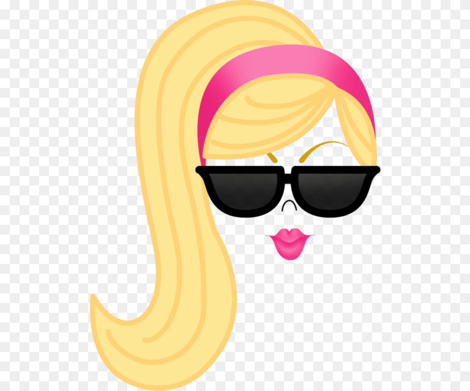 Blond Art Girl, Accessories, Sunglasses, Head, Person Png