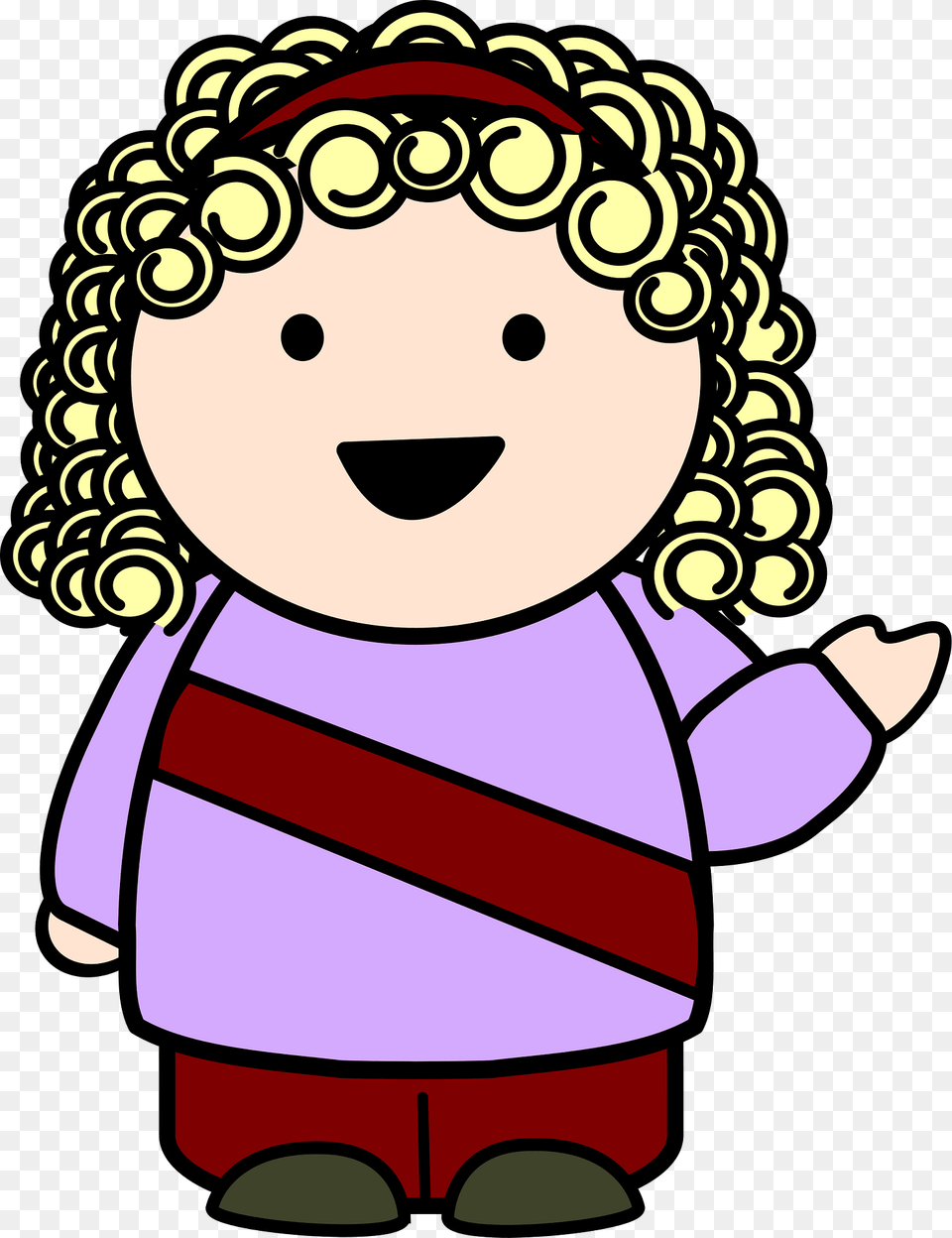 Blond Girl Pointing Clipart, Dynamite, Face, Head, Person Free Png