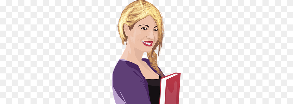 Blonde Adult, Reading, Person, Woman Free Png