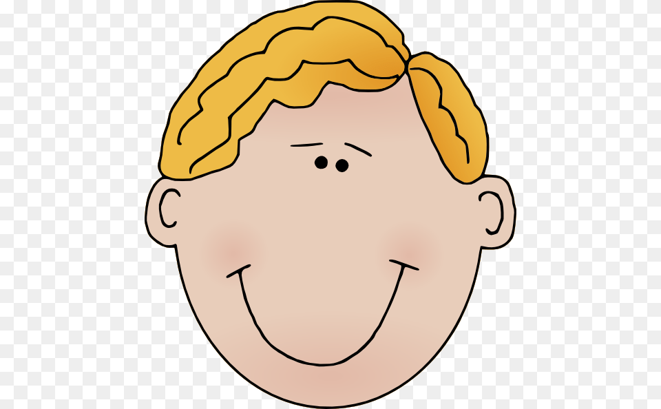 Blonde Boy Smiling Clip Art, Baby, Person, Head, Face Free Transparent Png
