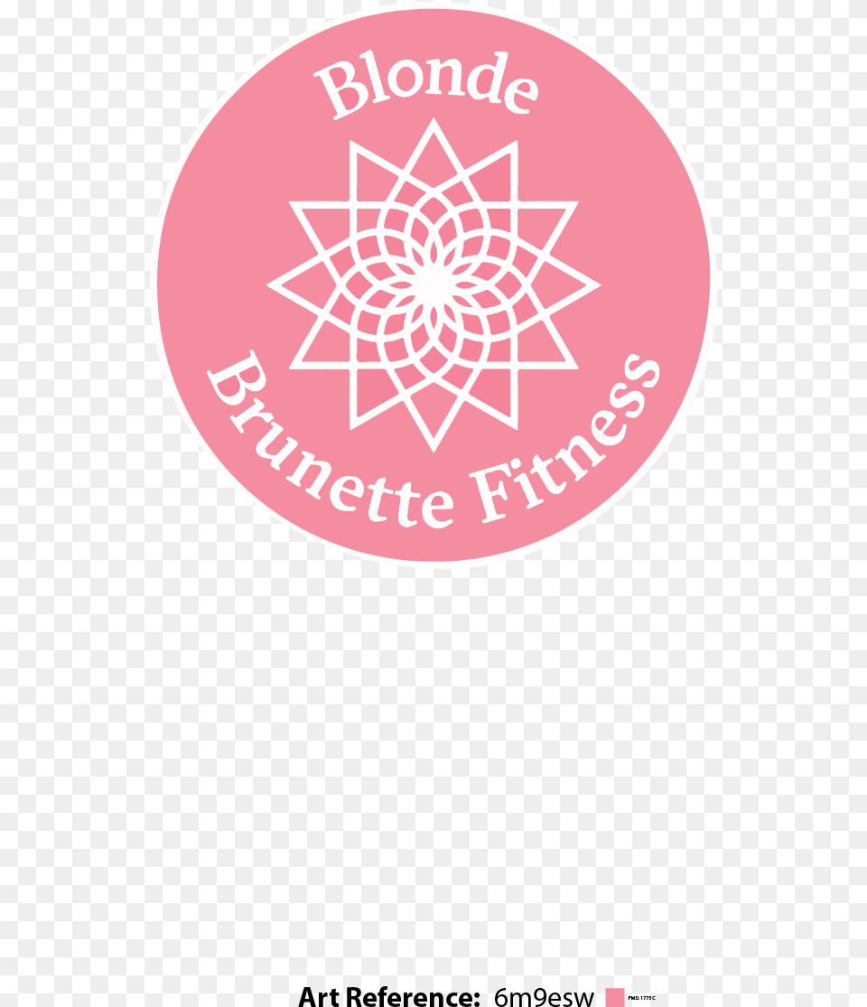 Blonde Brunette Fit Sticker Circle, Logo, Disk, Nature, Outdoors Free Png Download