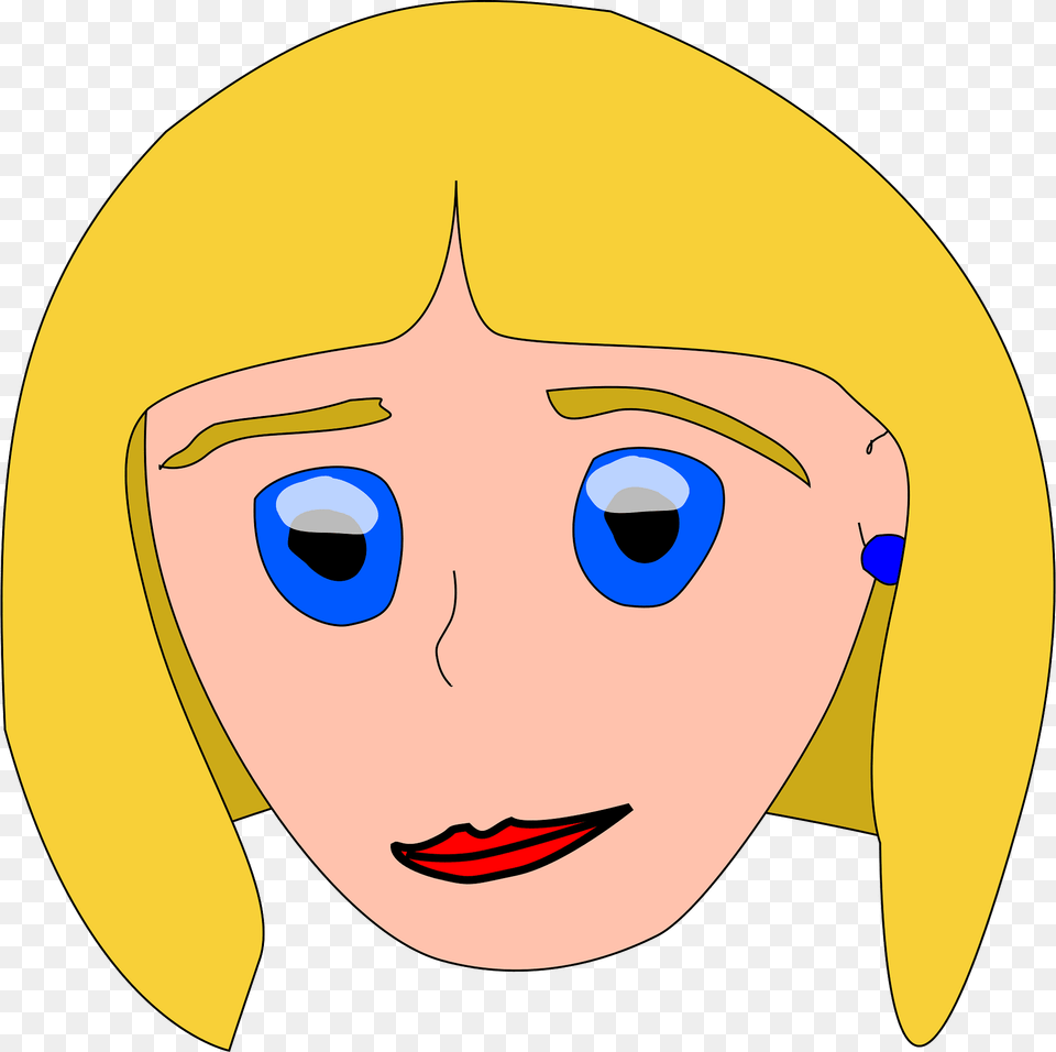 Blonde Clipart, Baby, Person, Face, Head Free Png