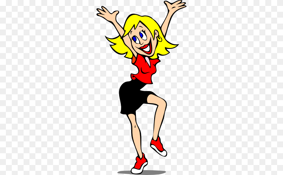 Blonde Dancer Clip Art, Person, Clothing, Face, Footwear Free Png
