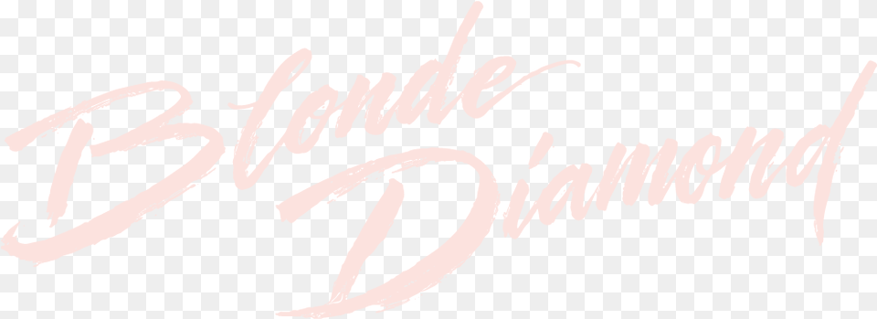 Blonde Diamond Youngblood, Handwriting, Text, Calligraphy Png Image