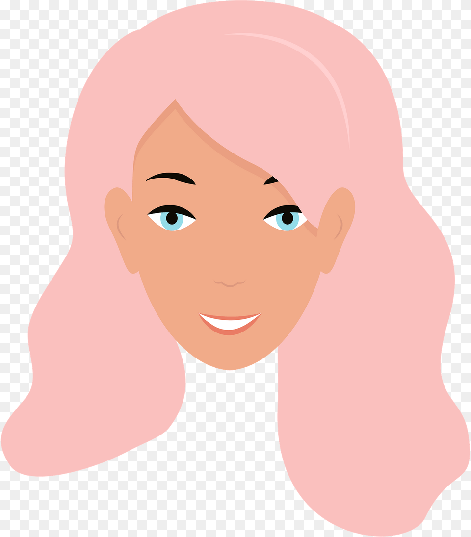 Blonde Girl Head Clipart, Adult, Female, Person, Woman Free Png Download
