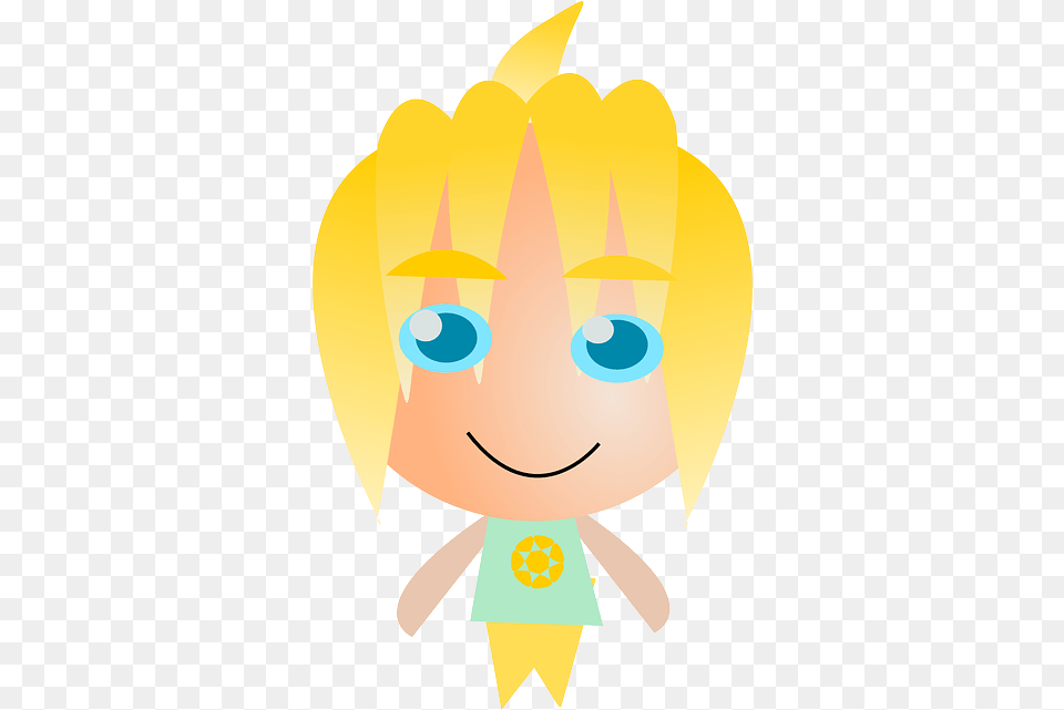 Blonde Girl Teenager Cute Teen Young People Cartoon, Baby, Person, Face, Head Png