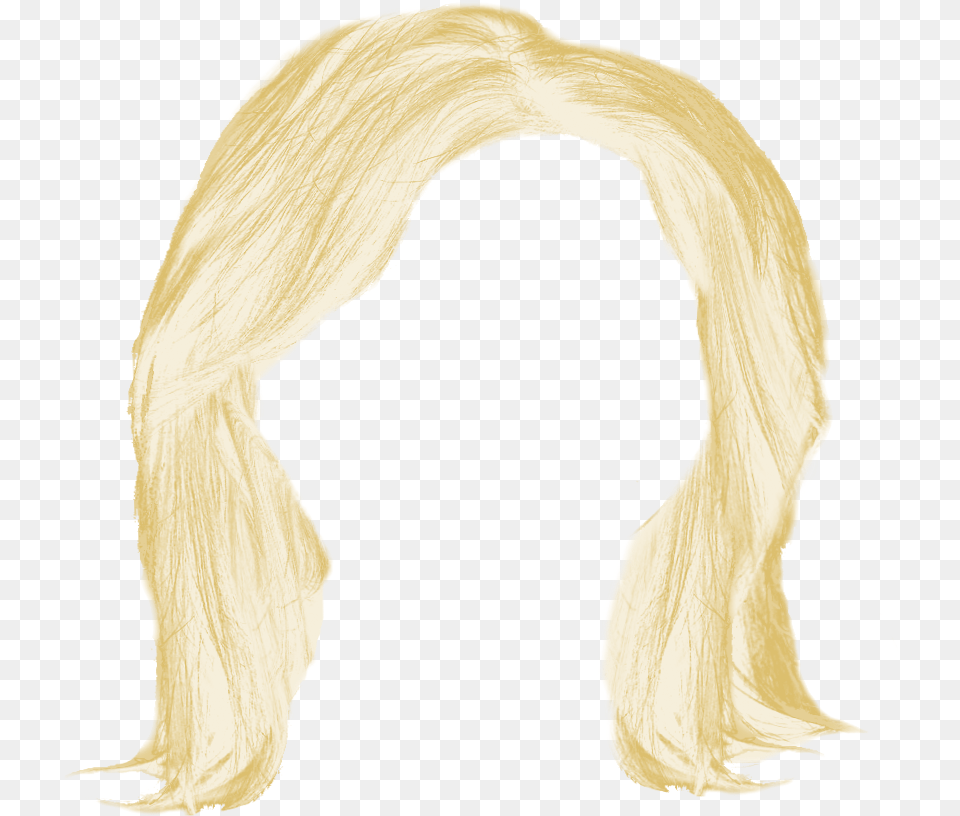 Blonde Hair Cartoon Blonde Hair, Clothing, Scarf, Animal, Bird Png