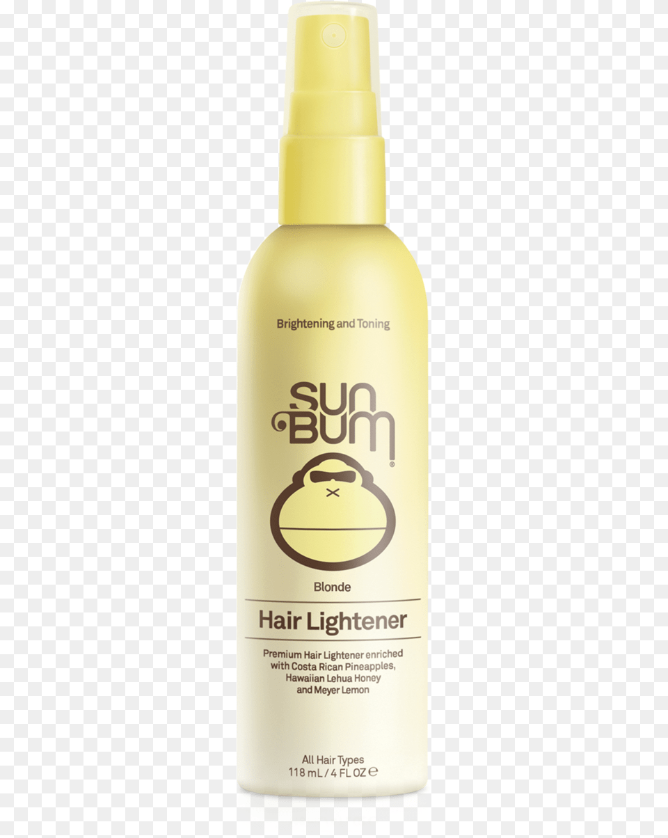 Blonde Hair Lightener Sun Bum, Bottle, Cosmetics Free Transparent Png