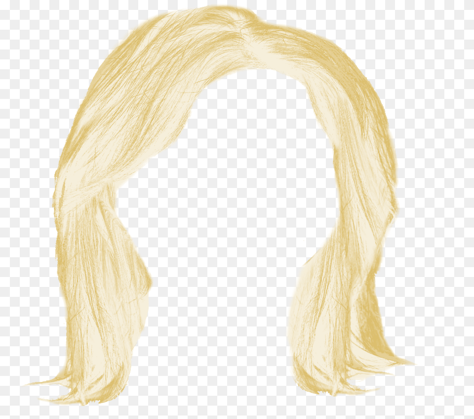 Blonde Hair Wig Clipart Cartoon Blond Hair Cartoon Wig, Adult, Female, Person, Woman Free Png