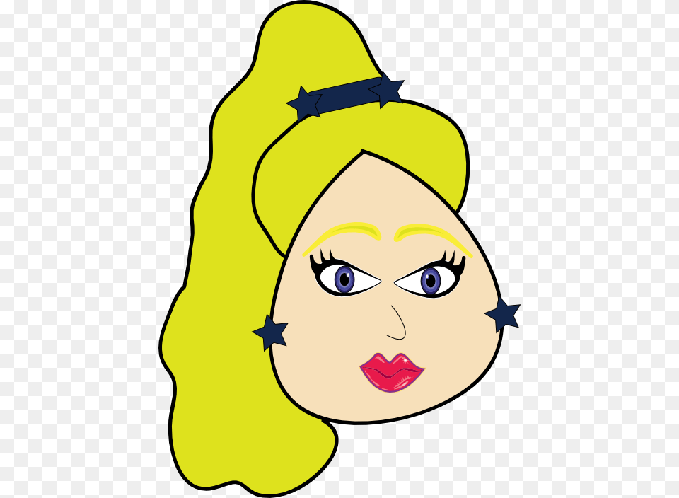 Blonde Lady Clipart, Clothing, Hat, Face, Head Free Transparent Png