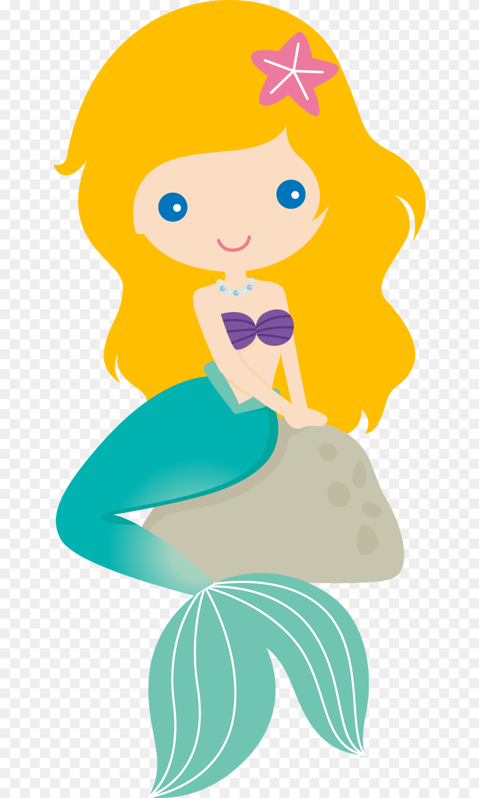 Blonde Mermaid Clipart, Art, Graphics, Baby, Person Free Png Download